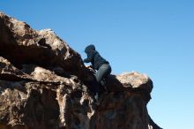 Bouldering in Hueco Tanks on 11/30/2019 with Blue Lizard Climbing and Yoga

Filename: SRM_20191130_1513410.jpg
Aperture: f/8.0
Shutter Speed: 1/500
Body: Canon EOS-1D Mark II
Lens: Canon EF 50mm f/1.8 II