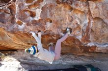 Bouldering in Hueco Tanks on 11/30/2019 with Blue Lizard Climbing and Yoga

Filename: SRM_20191130_1529030.jpg
Aperture: f/5.6
Shutter Speed: 1/250
Body: Canon EOS-1D Mark II
Lens: Canon EF 16-35mm f/2.8 L