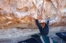 Bouldering in Hueco Tanks on 11/30/2019 with Blue Lizard Climbing and Yoga

Filename: SRM_20191130_1536390.jpg
Aperture: f/4.0
Shutter Speed: 1/250
Body: Canon EOS-1D Mark II
Lens: Canon EF 16-35mm f/2.8 L