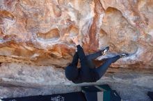 Bouldering in Hueco Tanks on 11/30/2019 with Blue Lizard Climbing and Yoga

Filename: SRM_20191130_1536480.jpg
Aperture: f/4.5
Shutter Speed: 1/250
Body: Canon EOS-1D Mark II
Lens: Canon EF 16-35mm f/2.8 L