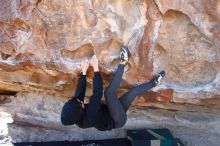 Bouldering in Hueco Tanks on 11/30/2019 with Blue Lizard Climbing and Yoga

Filename: SRM_20191130_1536590.jpg
Aperture: f/4.5
Shutter Speed: 1/250
Body: Canon EOS-1D Mark II
Lens: Canon EF 16-35mm f/2.8 L