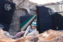 Bouldering in Hueco Tanks on 11/30/2019 with Blue Lizard Climbing and Yoga

Filename: SRM_20191130_1541000.jpg
Aperture: f/4.0
Shutter Speed: 1/250
Body: Canon EOS-1D Mark II
Lens: Canon EF 16-35mm f/2.8 L