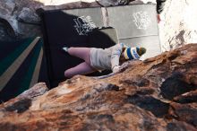 Bouldering in Hueco Tanks on 11/30/2019 with Blue Lizard Climbing and Yoga

Filename: SRM_20191130_1541230.jpg
Aperture: f/5.6
Shutter Speed: 1/250
Body: Canon EOS-1D Mark II
Lens: Canon EF 16-35mm f/2.8 L