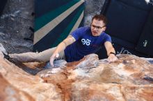 Bouldering in Hueco Tanks on 11/30/2019 with Blue Lizard Climbing and Yoga

Filename: SRM_20191130_1544340.jpg
Aperture: f/4.0
Shutter Speed: 1/250
Body: Canon EOS-1D Mark II
Lens: Canon EF 16-35mm f/2.8 L