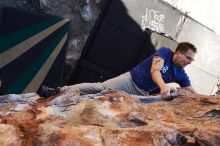 Bouldering in Hueco Tanks on 11/30/2019 with Blue Lizard Climbing and Yoga

Filename: SRM_20191130_1544440.jpg
Aperture: f/5.0
Shutter Speed: 1/250
Body: Canon EOS-1D Mark II
Lens: Canon EF 16-35mm f/2.8 L