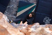 Bouldering in Hueco Tanks on 11/30/2019 with Blue Lizard Climbing and Yoga

Filename: SRM_20191130_1547420.jpg
Aperture: f/4.0
Shutter Speed: 1/250
Body: Canon EOS-1D Mark II
Lens: Canon EF 16-35mm f/2.8 L