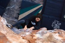 Bouldering in Hueco Tanks on 11/30/2019 with Blue Lizard Climbing and Yoga

Filename: SRM_20191130_1547460.jpg
Aperture: f/4.0
Shutter Speed: 1/250
Body: Canon EOS-1D Mark II
Lens: Canon EF 16-35mm f/2.8 L