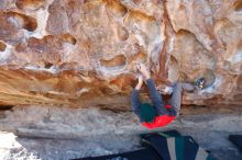 Bouldering in Hueco Tanks on 11/30/2019 with Blue Lizard Climbing and Yoga

Filename: SRM_20191130_1549000.jpg
Aperture: f/4.5
Shutter Speed: 1/250
Body: Canon EOS-1D Mark II
Lens: Canon EF 16-35mm f/2.8 L