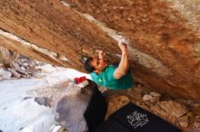 Bouldering in Hueco Tanks on 11/30/2019 with Blue Lizard Climbing and Yoga

Filename: SRM_20191130_1721120.jpg
Aperture: f/4.0
Shutter Speed: 1/250
Body: Canon EOS-1D Mark II
Lens: Canon EF 16-35mm f/2.8 L