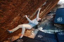 Bouldering in Hueco Tanks on 11/30/2019 with Blue Lizard Climbing and Yoga

Filename: SRM_20191130_1748350.jpg
Aperture: f/3.2
Shutter Speed: 1/250
Body: Canon EOS-1D Mark II
Lens: Canon EF 16-35mm f/2.8 L