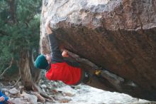 Bouldering in Hueco Tanks on 11/30/2019 with Blue Lizard Climbing and Yoga

Filename: SRM_20191130_1759561.jpg
Aperture: f/2.8
Shutter Speed: 1/250
Body: Canon EOS-1D Mark II
Lens: Canon EF 50mm f/1.8 II