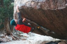 Bouldering in Hueco Tanks on 11/30/2019 with Blue Lizard Climbing and Yoga

Filename: SRM_20191130_1800000.jpg
Aperture: f/2.8
Shutter Speed: 1/250
Body: Canon EOS-1D Mark II
Lens: Canon EF 50mm f/1.8 II