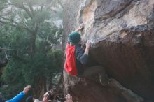 Bouldering in Hueco Tanks on 11/30/2019 with Blue Lizard Climbing and Yoga

Filename: SRM_20191130_1810040.jpg
Aperture: f/2.2
Shutter Speed: 1/250
Body: Canon EOS-1D Mark II
Lens: Canon EF 50mm f/1.8 II