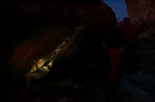 Bouldering in Hueco Tanks on 11/30/2019 with Blue Lizard Climbing and Yoga

Filename: SRM_20191130_1830270.jpg
Aperture: f/2.8
Shutter Speed: 1/200
Body: Canon EOS-1D Mark II
Lens: Canon EF 16-35mm f/2.8 L