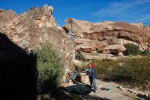 Bouldering in Hueco Tanks on 12/06/2019 with Blue Lizard Climbing and Yoga

Filename: SRM_20191206_1008020.jpg
Aperture: f/5.6
Shutter Speed: 1/640
Body: Canon EOS-1D Mark II
Lens: Canon EF 16-35mm f/2.8 L