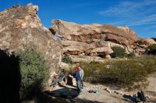 Bouldering in Hueco Tanks on 12/06/2019 with Blue Lizard Climbing and Yoga

Filename: SRM_20191206_1009360.jpg
Aperture: f/5.6
Shutter Speed: 1/640
Body: Canon EOS-1D Mark II
Lens: Canon EF 16-35mm f/2.8 L