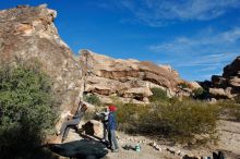 Bouldering in Hueco Tanks on 12/06/2019 with Blue Lizard Climbing and Yoga

Filename: SRM_20191206_1010350.jpg
Aperture: f/5.6
Shutter Speed: 1/640
Body: Canon EOS-1D Mark II
Lens: Canon EF 16-35mm f/2.8 L