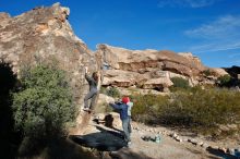 Bouldering in Hueco Tanks on 12/06/2019 with Blue Lizard Climbing and Yoga

Filename: SRM_20191206_1011410.jpg
Aperture: f/5.6
Shutter Speed: 1/500
Body: Canon EOS-1D Mark II
Lens: Canon EF 16-35mm f/2.8 L