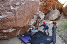 Bouldering in Hueco Tanks on 12/06/2019 with Blue Lizard Climbing and Yoga

Filename: SRM_20191206_1015450.jpg
Aperture: f/4.0
Shutter Speed: 1/250
Body: Canon EOS-1D Mark II
Lens: Canon EF 16-35mm f/2.8 L