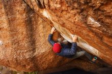 Bouldering in Hueco Tanks on 12/06/2019 with Blue Lizard Climbing and Yoga

Filename: SRM_20191206_1146430.jpg
Aperture: f/4.5
Shutter Speed: 1/250
Body: Canon EOS-1D Mark II
Lens: Canon EF 16-35mm f/2.8 L