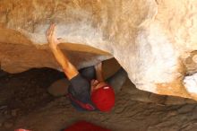 Bouldering in Hueco Tanks on 12/06/2019 with Blue Lizard Climbing and Yoga

Filename: SRM_20191206_1323240.jpg
Aperture: f/3.2
Shutter Speed: 1/250
Body: Canon EOS-1D Mark II
Lens: Canon EF 50mm f/1.8 II