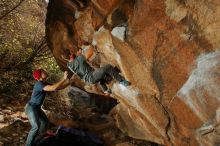 Bouldering in Hueco Tanks on 12/06/2019 with Blue Lizard Climbing and Yoga

Filename: SRM_20191206_1337130.jpg
Aperture: f/7.1
Shutter Speed: 1/250
Body: Canon EOS-1D Mark II
Lens: Canon EF 16-35mm f/2.8 L