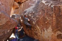 Bouldering in Hueco Tanks on 12/06/2019 with Blue Lizard Climbing and Yoga

Filename: SRM_20191206_1351370.jpg
Aperture: f/4.5
Shutter Speed: 1/250
Body: Canon EOS-1D Mark II
Lens: Canon EF 16-35mm f/2.8 L