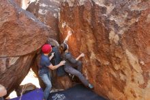 Bouldering in Hueco Tanks on 12/06/2019 with Blue Lizard Climbing and Yoga

Filename: SRM_20191206_1405200.jpg
Aperture: f/4.0
Shutter Speed: 1/250
Body: Canon EOS-1D Mark II
Lens: Canon EF 16-35mm f/2.8 L