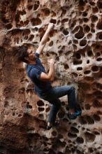 Bouldering in Hueco Tanks on 12/06/2019 with Blue Lizard Climbing and Yoga

Filename: SRM_20191206_1524100.jpg
Aperture: f/3.2
Shutter Speed: 1/250
Body: Canon EOS-1D Mark II
Lens: Canon EF 50mm f/1.8 II