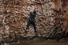 Bouldering in Hueco Tanks on 12/06/2019 with Blue Lizard Climbing and Yoga

Filename: SRM_20191206_1532450.jpg
Aperture: f/4.0
Shutter Speed: 1/160
Body: Canon EOS-1D Mark II
Lens: Canon EF 50mm f/1.8 II