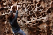 Bouldering in Hueco Tanks on 12/06/2019 with Blue Lizard Climbing and Yoga

Filename: SRM_20191206_1533140.jpg
Aperture: f/3.5
Shutter Speed: 1/160
Body: Canon EOS-1D Mark II
Lens: Canon EF 50mm f/1.8 II