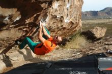 Bouldering in Hueco Tanks on 12/11/2019 with Blue Lizard Climbing and Yoga

Filename: SRM_20191211_0958500.jpg
Aperture: f/3.5
Shutter Speed: 1/400
Body: Canon EOS-1D Mark II
Lens: Canon EF 50mm f/1.8 II