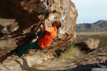 Bouldering in Hueco Tanks on 12/11/2019 with Blue Lizard Climbing and Yoga

Filename: SRM_20191211_0958570.jpg
Aperture: f/4.0
Shutter Speed: 1/400
Body: Canon EOS-1D Mark II
Lens: Canon EF 50mm f/1.8 II