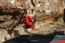 Bouldering in Hueco Tanks on 12/11/2019 with Blue Lizard Climbing and Yoga

Filename: SRM_20191211_1001270.jpg
Aperture: f/4.0
Shutter Speed: 1/400
Body: Canon EOS-1D Mark II
Lens: Canon EF 50mm f/1.8 II