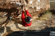 Bouldering in Hueco Tanks on 12/11/2019 with Blue Lizard Climbing and Yoga

Filename: SRM_20191211_1001330.jpg
Aperture: f/3.5
Shutter Speed: 1/400
Body: Canon EOS-1D Mark II
Lens: Canon EF 50mm f/1.8 II