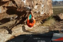 Bouldering in Hueco Tanks on 12/11/2019 with Blue Lizard Climbing and Yoga

Filename: SRM_20191211_1004340.jpg
Aperture: f/4.0
Shutter Speed: 1/400
Body: Canon EOS-1D Mark II
Lens: Canon EF 50mm f/1.8 II