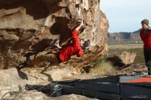Bouldering in Hueco Tanks on 12/11/2019 with Blue Lizard Climbing and Yoga

Filename: SRM_20191211_1008320.jpg
Aperture: f/4.0
Shutter Speed: 1/400
Body: Canon EOS-1D Mark II
Lens: Canon EF 50mm f/1.8 II