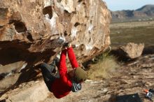 Bouldering in Hueco Tanks on 12/11/2019 with Blue Lizard Climbing and Yoga

Filename: SRM_20191211_1009260.jpg
Aperture: f/4.0
Shutter Speed: 1/400
Body: Canon EOS-1D Mark II
Lens: Canon EF 50mm f/1.8 II