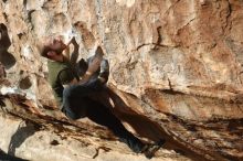 Bouldering in Hueco Tanks on 12/11/2019 with Blue Lizard Climbing and Yoga

Filename: SRM_20191211_1013400.jpg
Aperture: f/3.5
Shutter Speed: 1/400
Body: Canon EOS-1D Mark II
Lens: Canon EF 50mm f/1.8 II