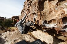 Bouldering in Hueco Tanks on 12/11/2019 with Blue Lizard Climbing and Yoga

Filename: SRM_20191211_1016270.jpg
Aperture: f/8.0
Shutter Speed: 1/400
Body: Canon EOS-1D Mark II
Lens: Canon EF 16-35mm f/2.8 L