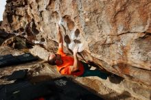 Bouldering in Hueco Tanks on 12/11/2019 with Blue Lizard Climbing and Yoga

Filename: SRM_20191211_1024450.jpg
Aperture: f/5.6
Shutter Speed: 1/400
Body: Canon EOS-1D Mark II
Lens: Canon EF 16-35mm f/2.8 L