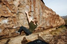 Bouldering in Hueco Tanks on 12/11/2019 with Blue Lizard Climbing and Yoga

Filename: SRM_20191211_1027550.jpg
Aperture: f/6.3
Shutter Speed: 1/400
Body: Canon EOS-1D Mark II
Lens: Canon EF 16-35mm f/2.8 L