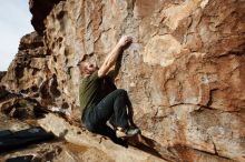 Bouldering in Hueco Tanks on 12/11/2019 with Blue Lizard Climbing and Yoga

Filename: SRM_20191211_1035030.jpg
Aperture: f/6.3
Shutter Speed: 1/400
Body: Canon EOS-1D Mark II
Lens: Canon EF 16-35mm f/2.8 L