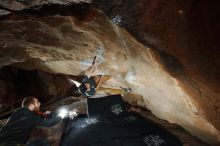 Bouldering in Hueco Tanks on 12/11/2019 with Blue Lizard Climbing and Yoga

Filename: SRM_20191211_1215340.jpg
Aperture: f/6.3
Shutter Speed: 1/250
Body: Canon EOS-1D Mark II
Lens: Canon EF 16-35mm f/2.8 L