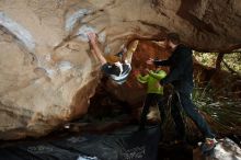 Bouldering in Hueco Tanks on 12/11/2019 with Blue Lizard Climbing and Yoga

Filename: SRM_20191211_1240270.jpg
Aperture: f/6.3
Shutter Speed: 1/250
Body: Canon EOS-1D Mark II
Lens: Canon EF 16-35mm f/2.8 L