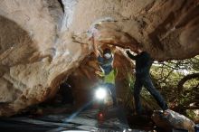 Bouldering in Hueco Tanks on 12/11/2019 with Blue Lizard Climbing and Yoga

Filename: SRM_20191211_1241490.jpg
Aperture: f/6.3
Shutter Speed: 1/250
Body: Canon EOS-1D Mark II
Lens: Canon EF 16-35mm f/2.8 L