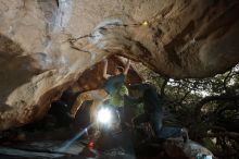 Bouldering in Hueco Tanks on 12/11/2019 with Blue Lizard Climbing and Yoga

Filename: SRM_20191211_1244090.jpg
Aperture: f/6.3
Shutter Speed: 1/250
Body: Canon EOS-1D Mark II
Lens: Canon EF 16-35mm f/2.8 L