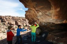 Bouldering in Hueco Tanks on 12/11/2019 with Blue Lizard Climbing and Yoga

Filename: SRM_20191211_1349490.jpg
Aperture: f/5.6
Shutter Speed: 1/250
Body: Canon EOS-1D Mark II
Lens: Canon EF 16-35mm f/2.8 L