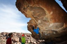 Bouldering in Hueco Tanks on 12/11/2019 with Blue Lizard Climbing and Yoga

Filename: SRM_20191211_1353310.jpg
Aperture: f/5.6
Shutter Speed: 1/250
Body: Canon EOS-1D Mark II
Lens: Canon EF 16-35mm f/2.8 L