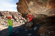 Bouldering in Hueco Tanks on 12/11/2019 with Blue Lizard Climbing and Yoga

Filename: SRM_20191211_1356280.jpg
Aperture: f/5.6
Shutter Speed: 1/250
Body: Canon EOS-1D Mark II
Lens: Canon EF 16-35mm f/2.8 L